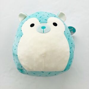 Squishmallows Aqua & Cream Hasani Plush Hedgehog